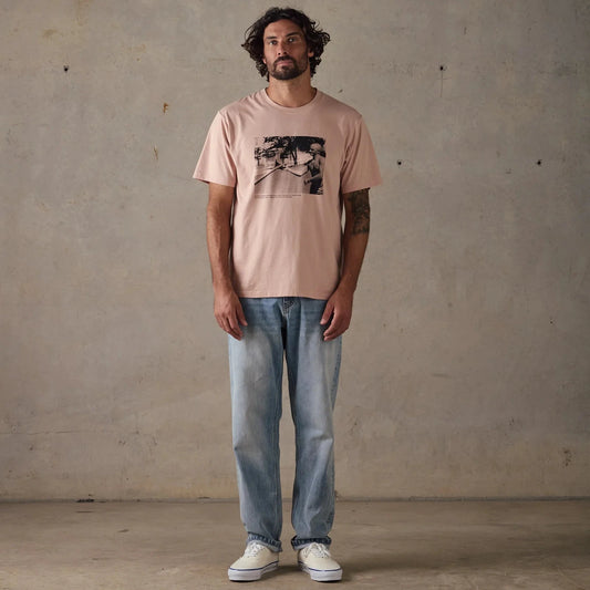 Skegs Tee - Light Pink