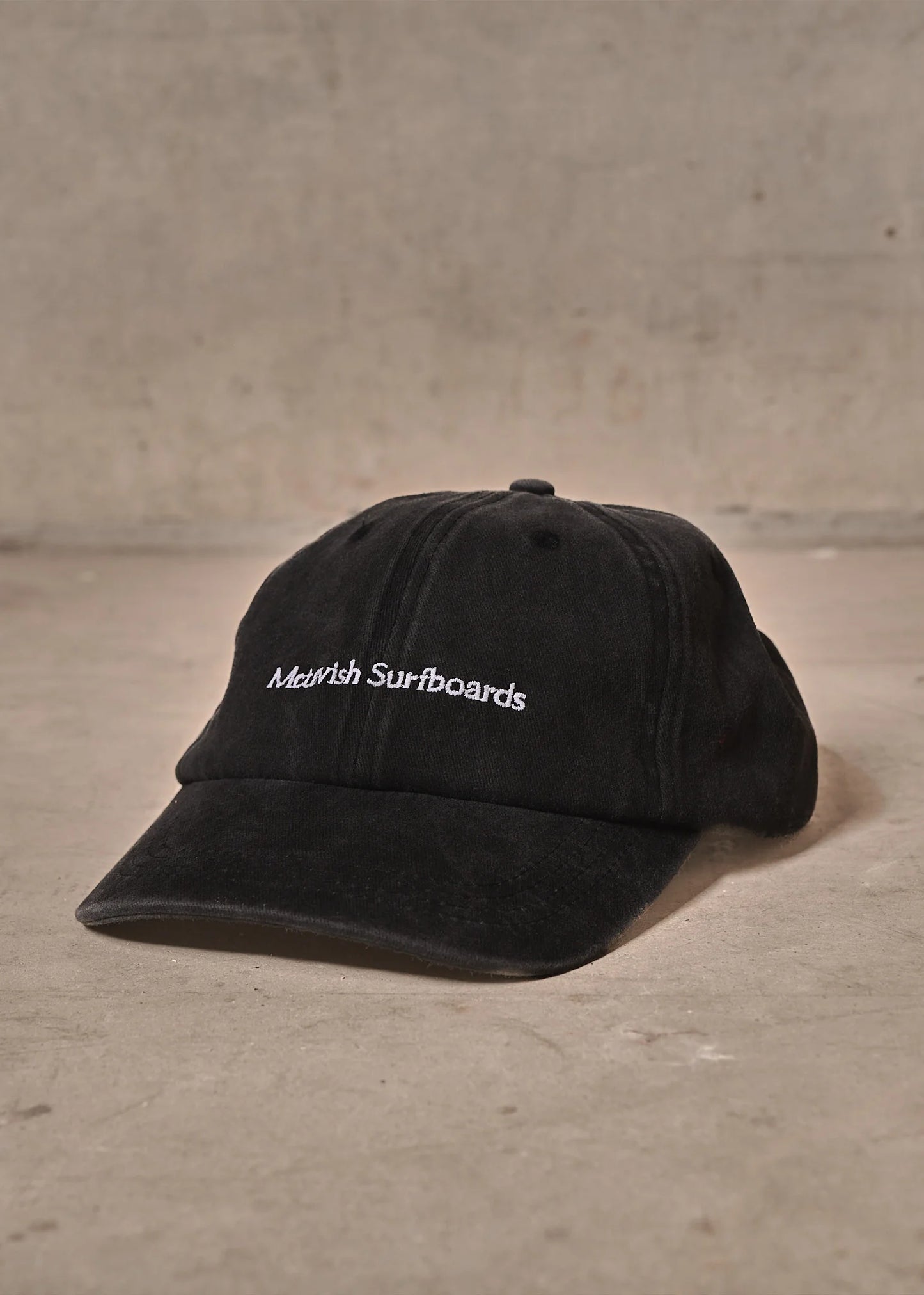 Serif Cap - Black