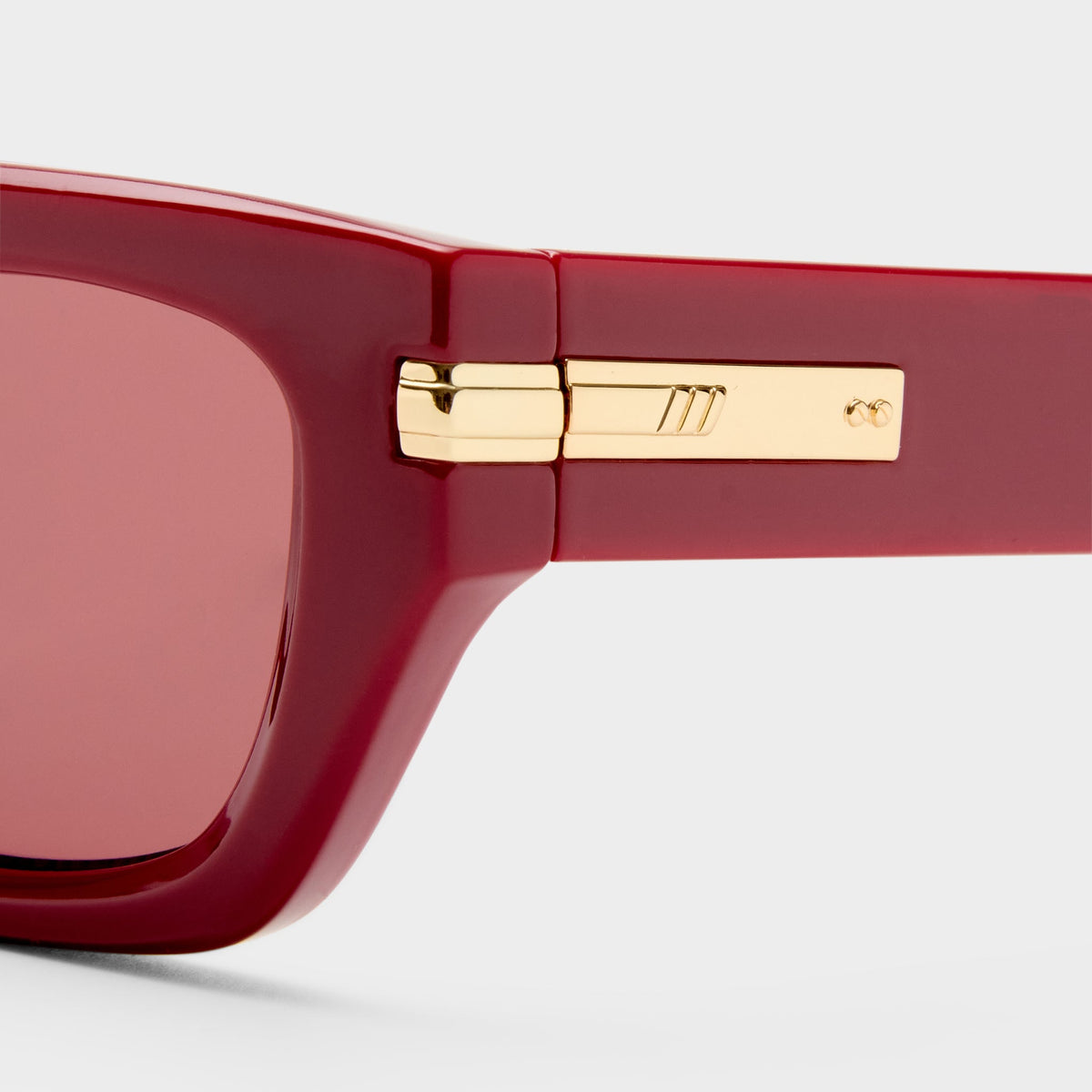 Cubito Sunglasses - Burgundy
