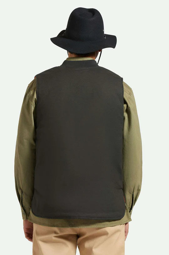 Wesley Wthr Guard Packable Fedora- Black