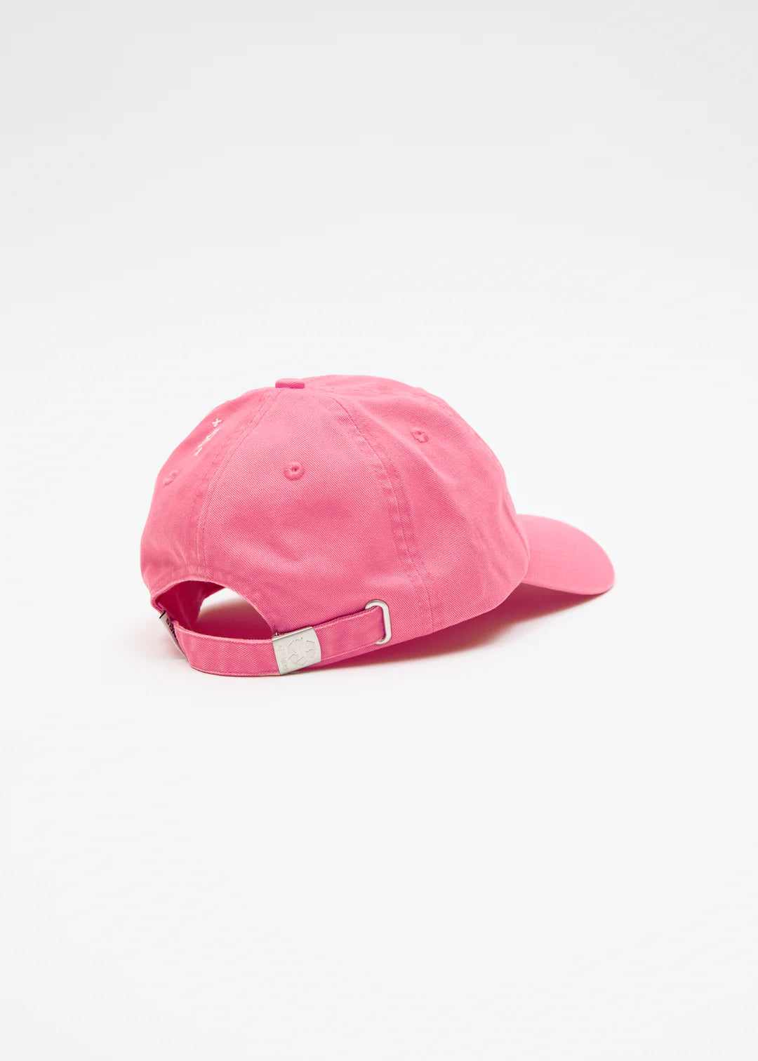 High Recycled Panelled Cap - Pink
