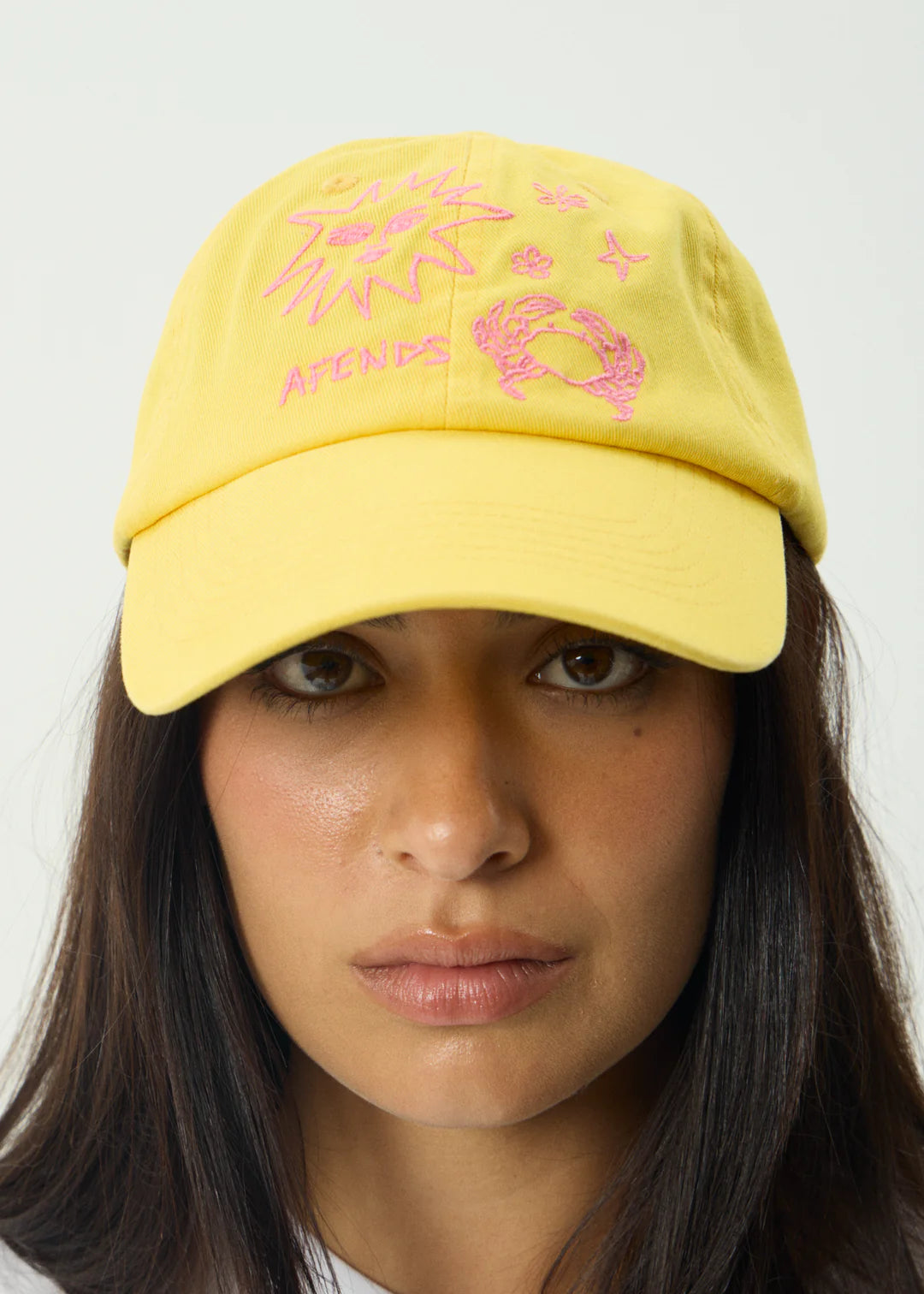 Sunbake Recycled Panelled Cap - Lemon