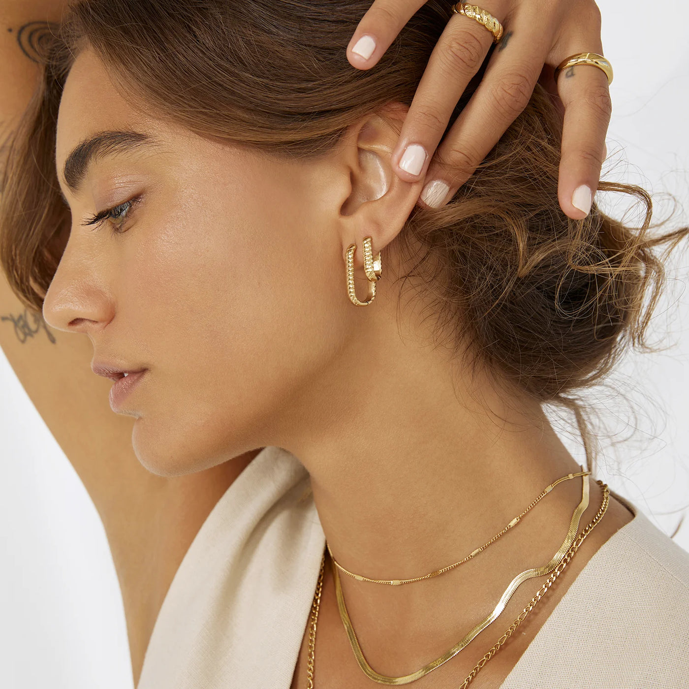 Elisa Gold Earrings