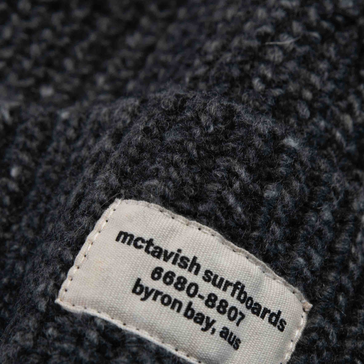 Fisherman Beanie - Charcoal