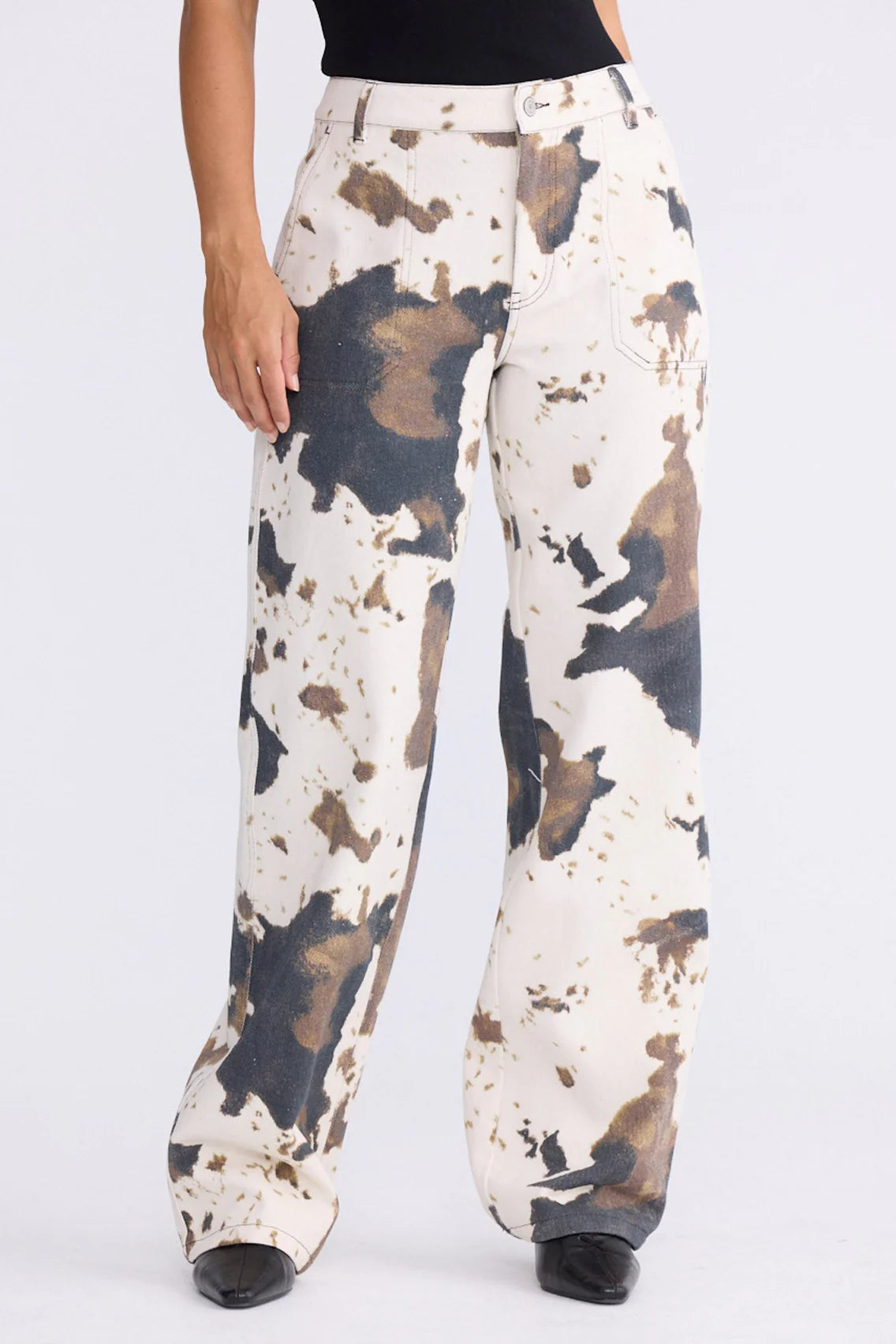 Holstein Pant - Abstract Cow