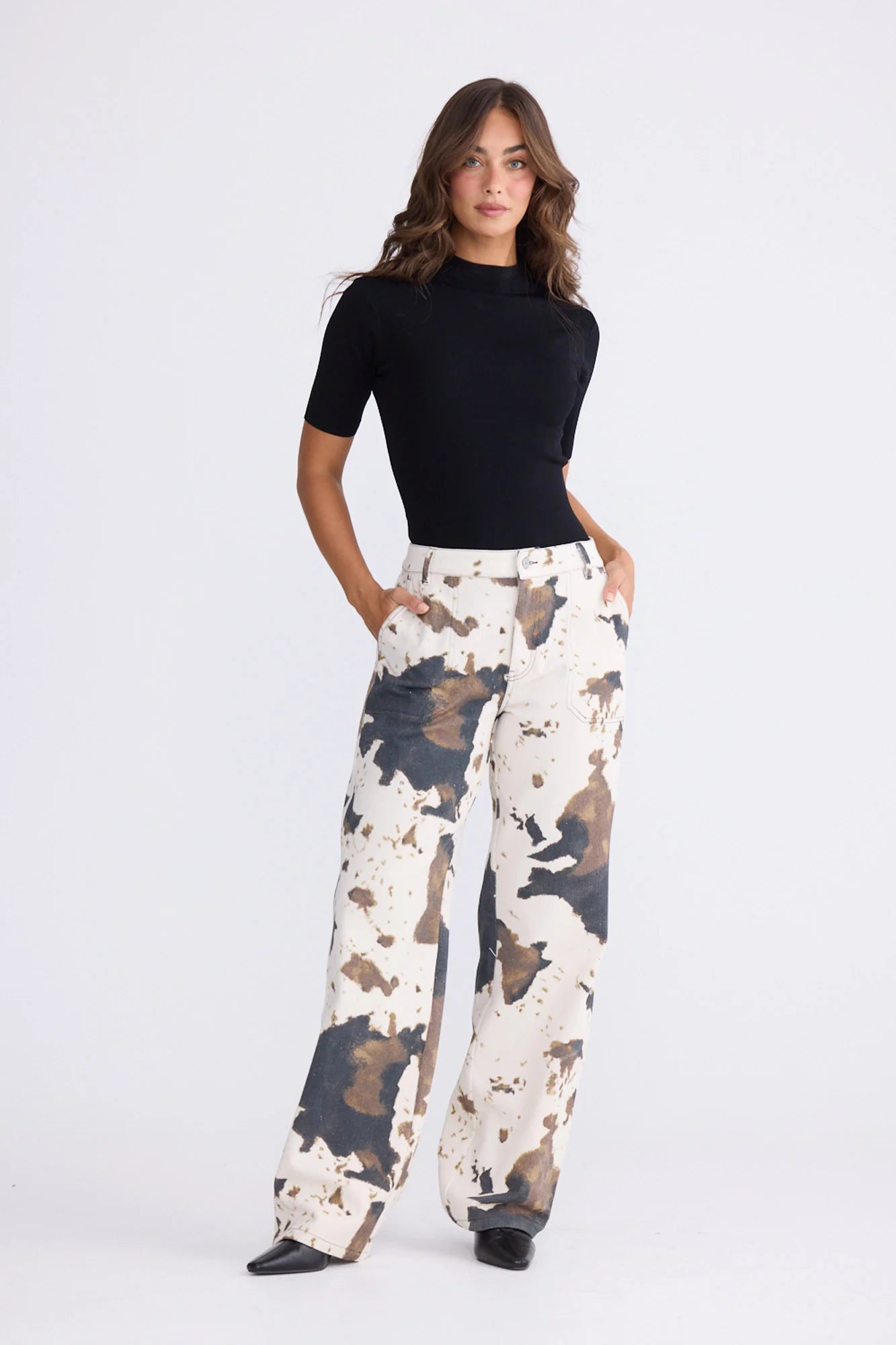 Holstein Pant - Abstract Cow