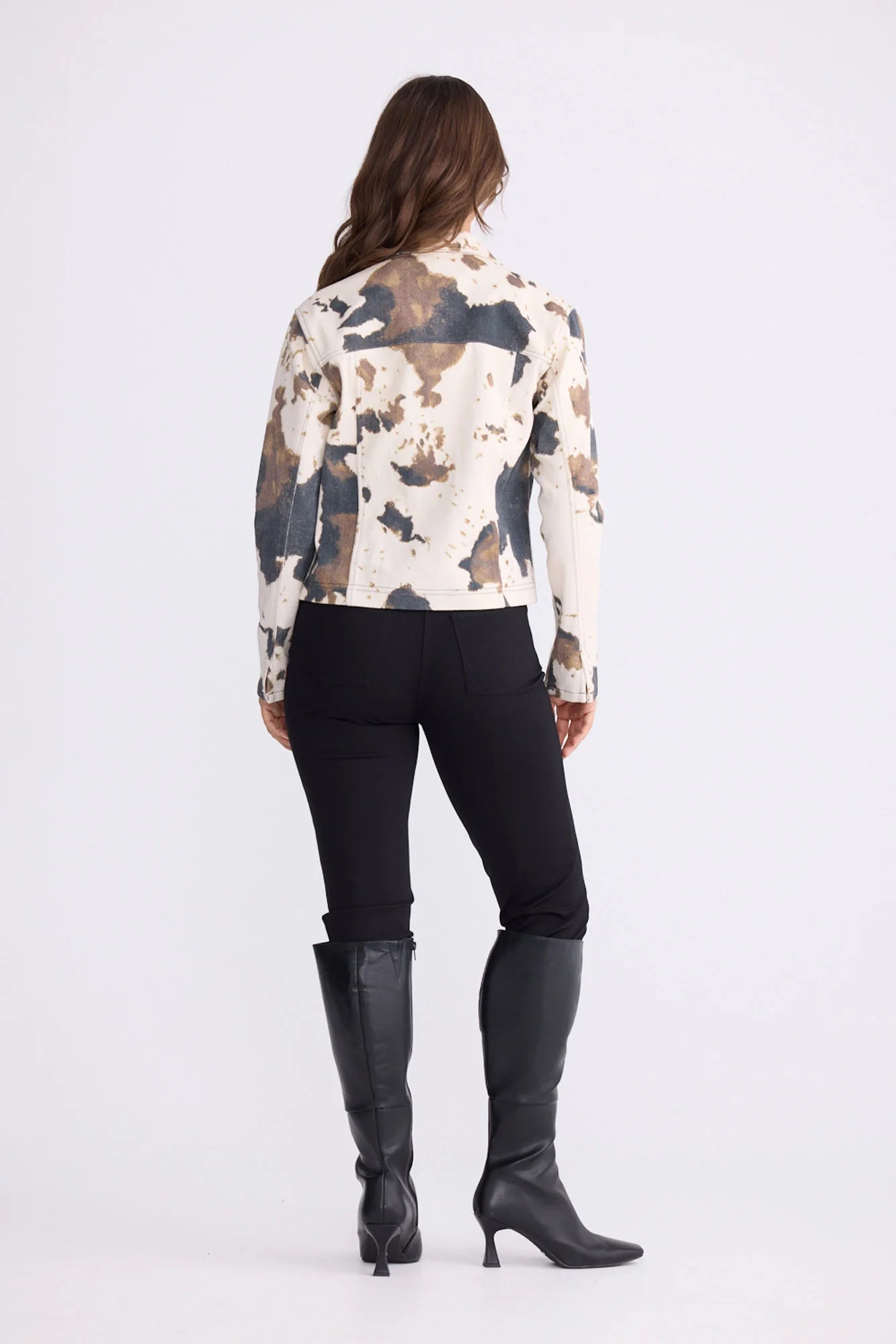 Sidewalker Jacket - Abstract Cow
