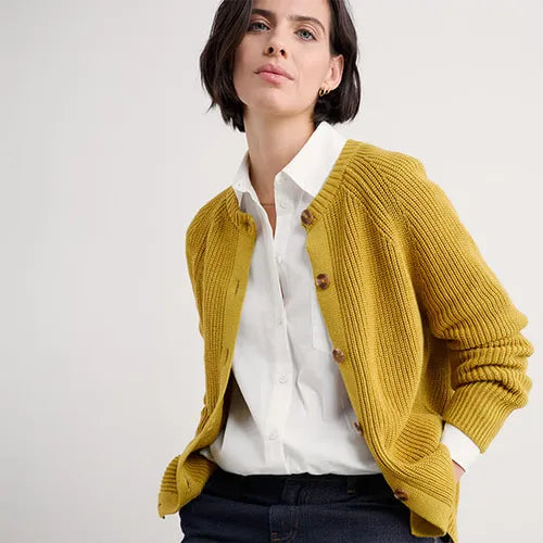 Potters Meadown Cardigan - Chamomile