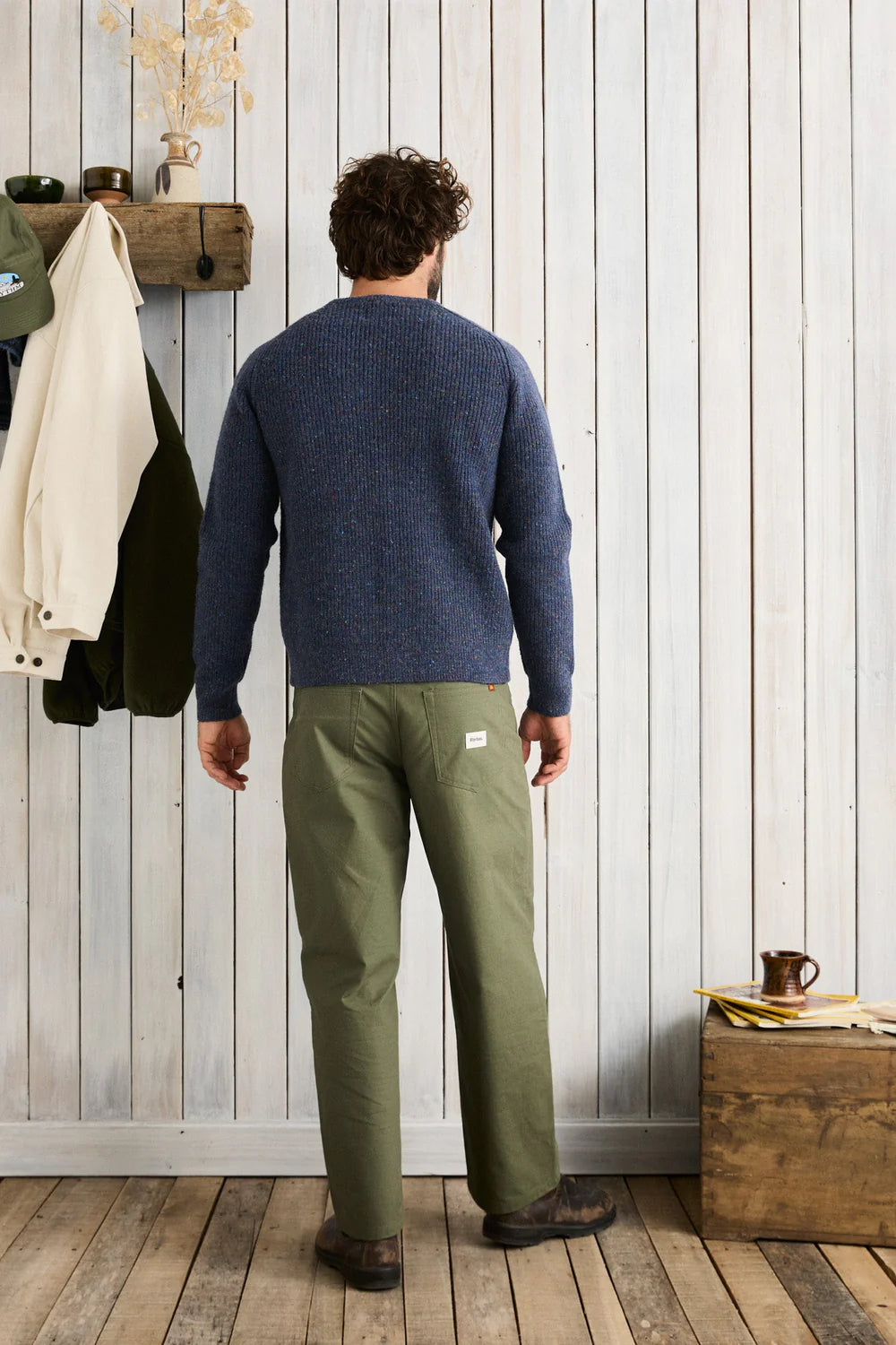 Scramble Crew Knit - Navy
