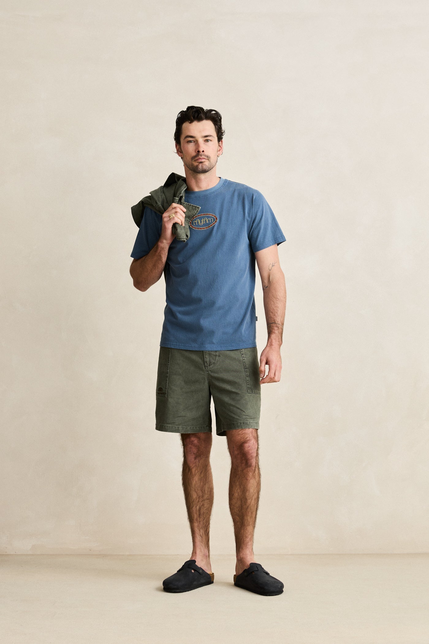 Botanica Vintage SS T-Shirt - Vintage Navy 4