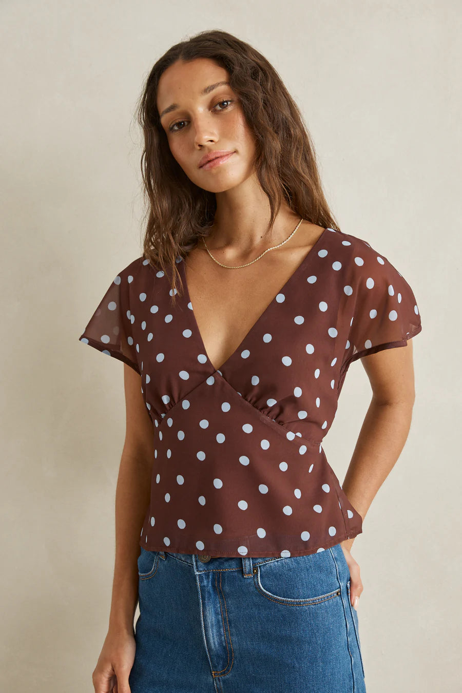Penny Top - Chocolate