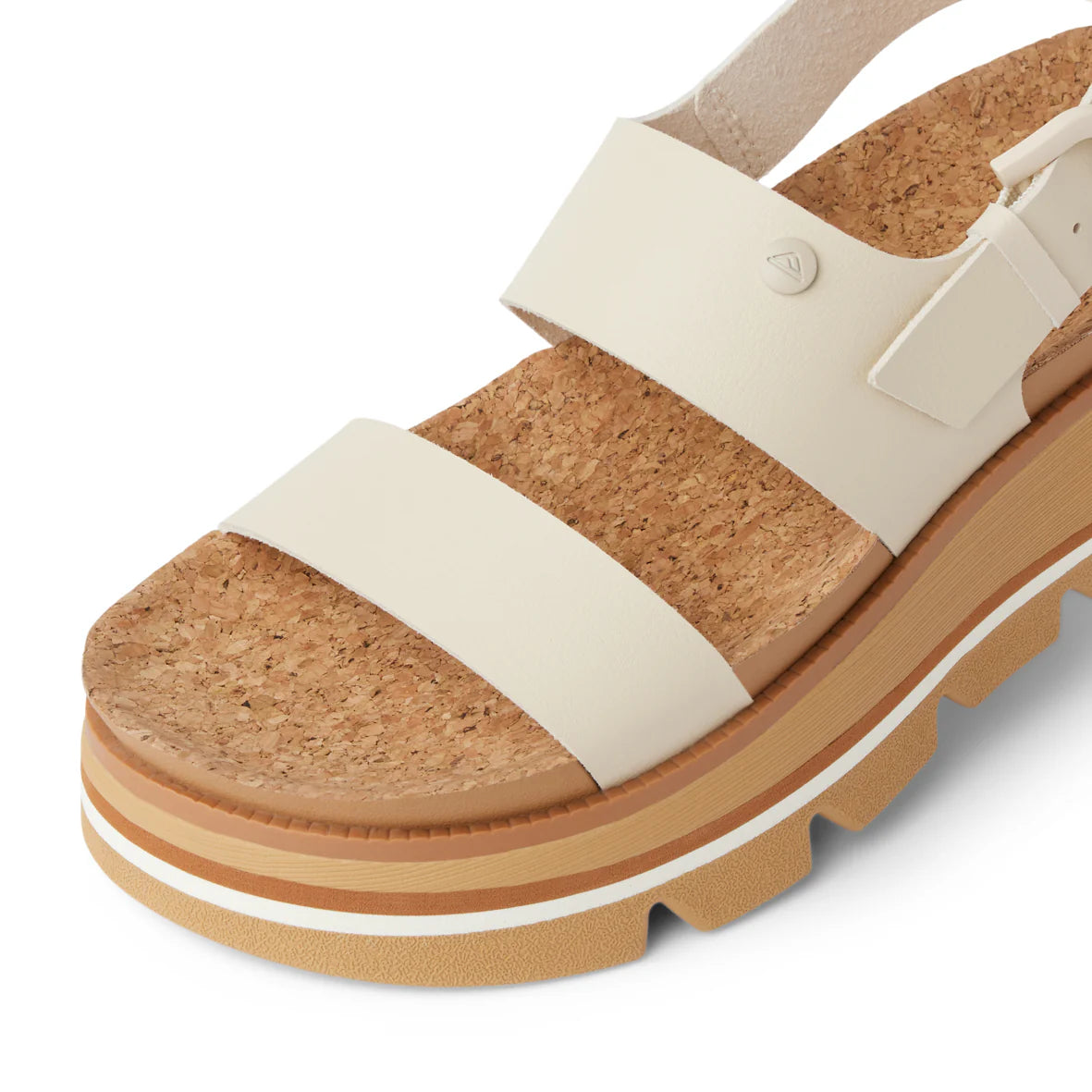 Vista Luxe Liah Shoes - White / Tan