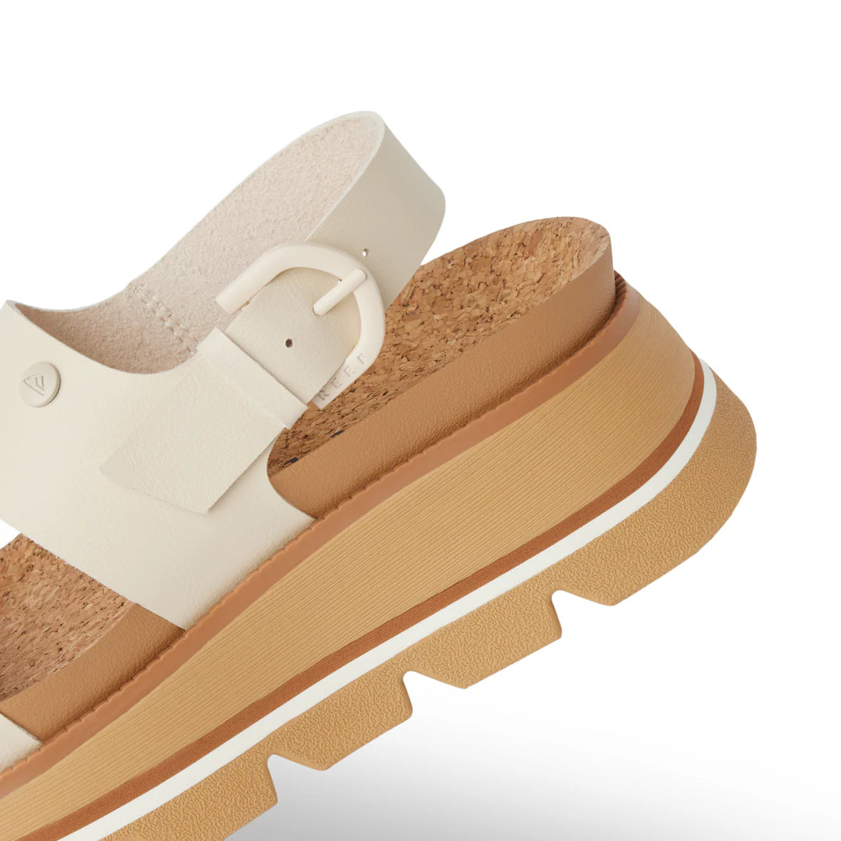 Vista Luxe Liah Shoes - White / Tan