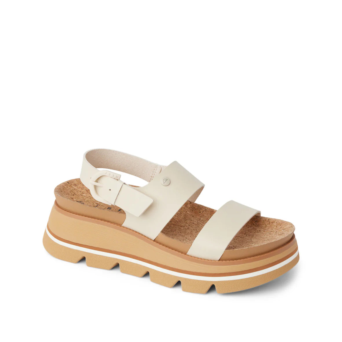 Vista Luxe Liah Shoes - White / Tan