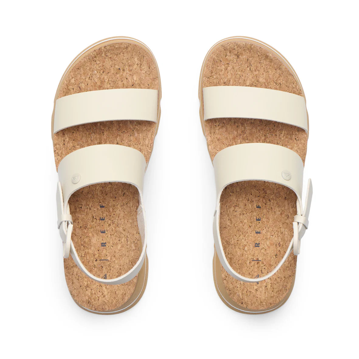 Vista Luxe Liah Shoes - White / Tan