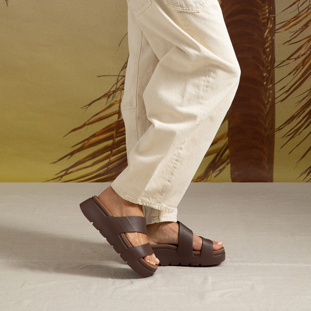 Cali Solana Shoes - Chocolate