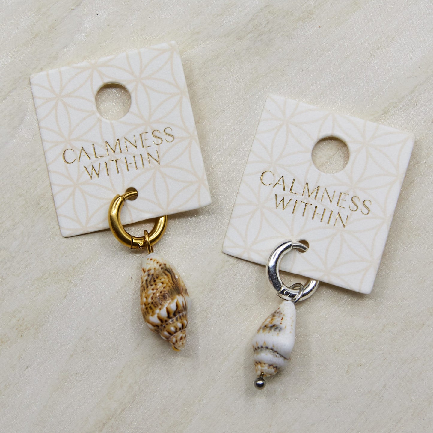 Calmness Within Charm - Gold or Silver