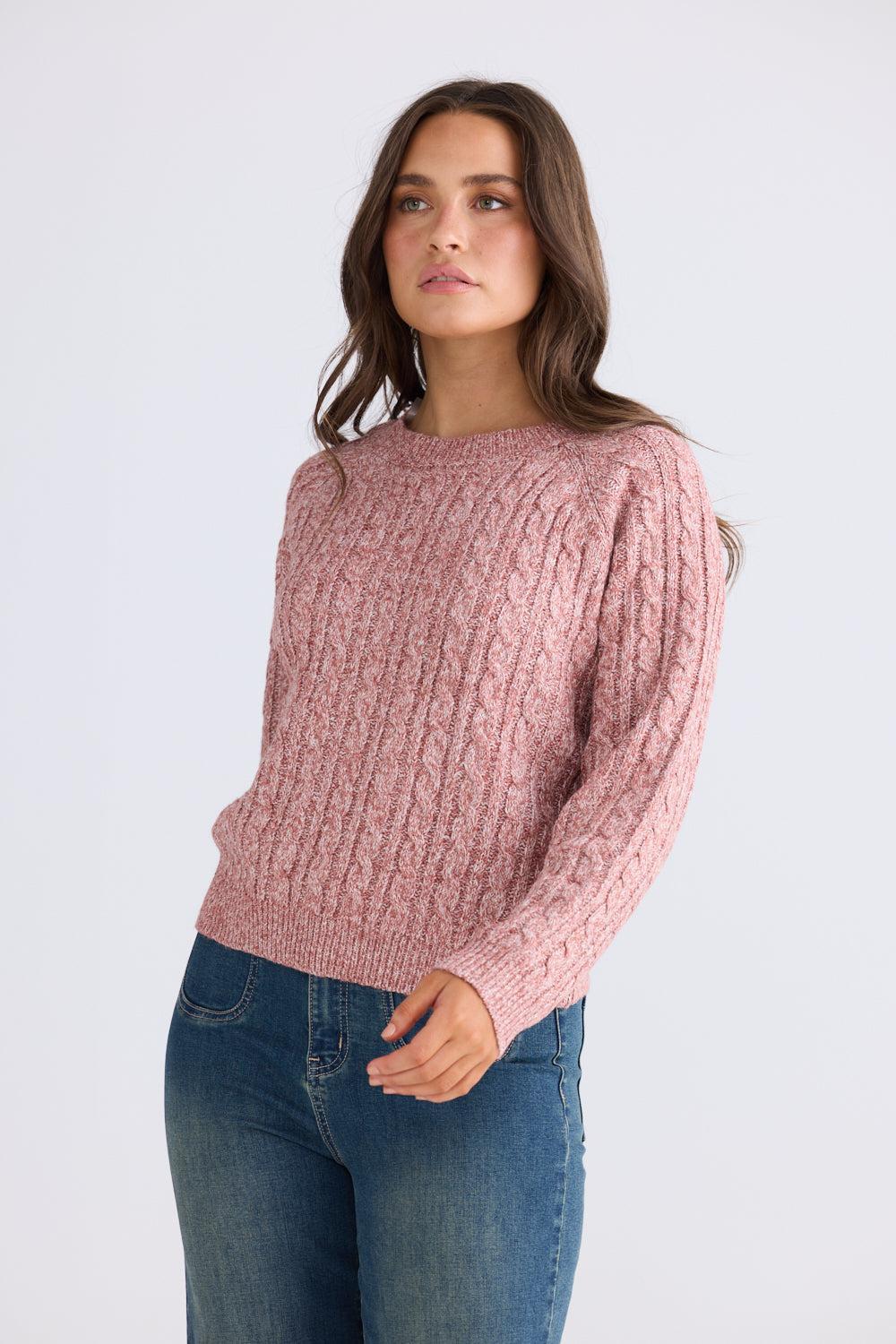 Ellie Knit - Clay Marle