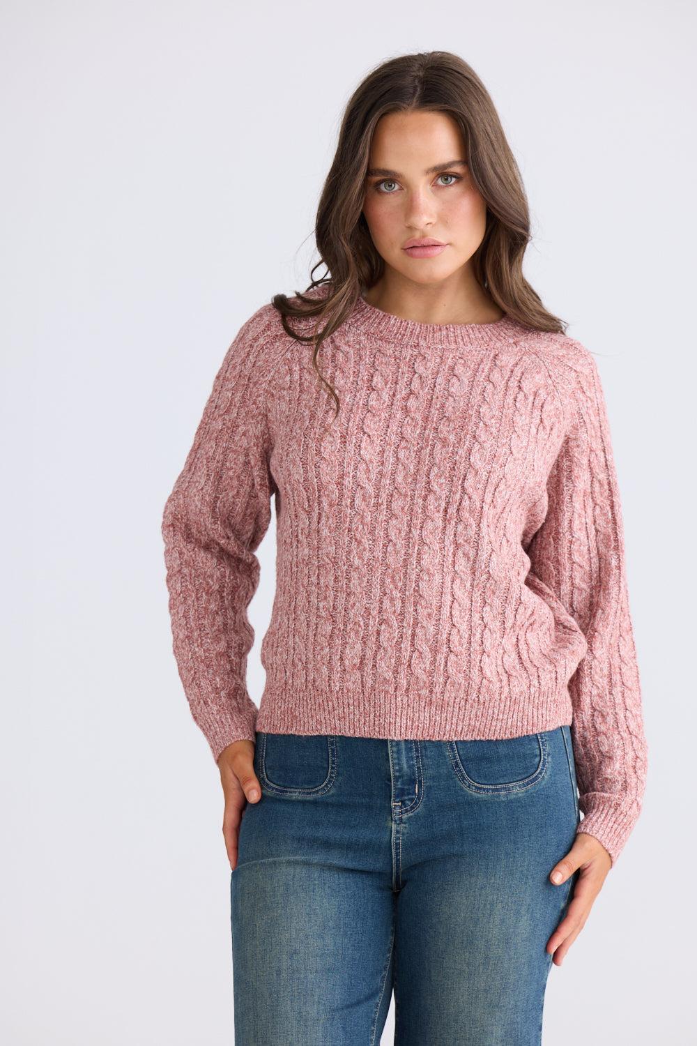 Ellie Knit - Clay Marle