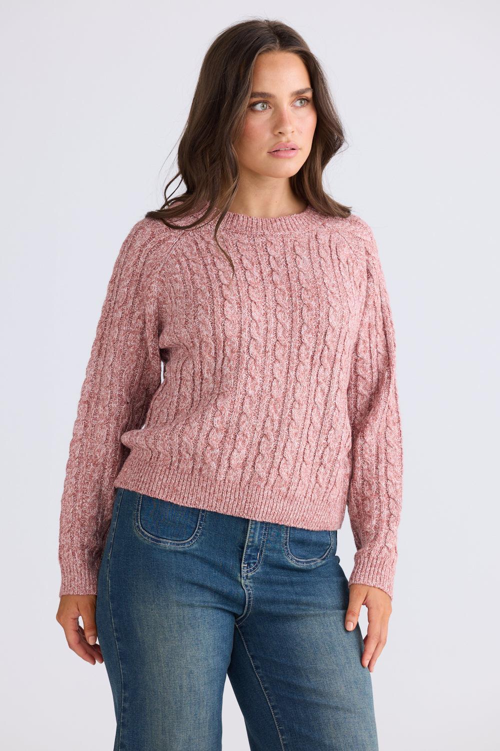Ellie Knit - Clay Marle