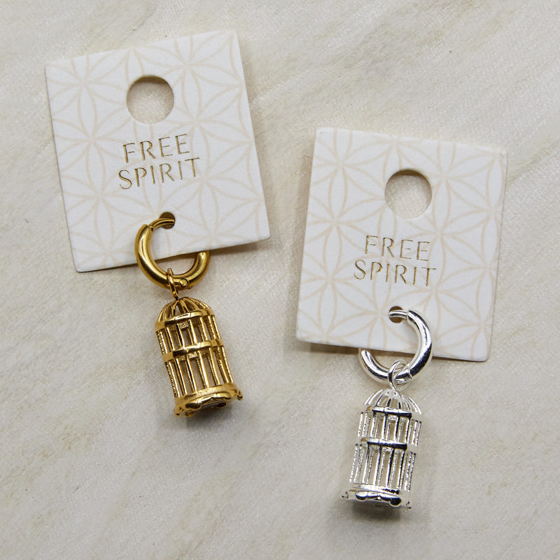 Free Spirit Charm - Gold or Silver