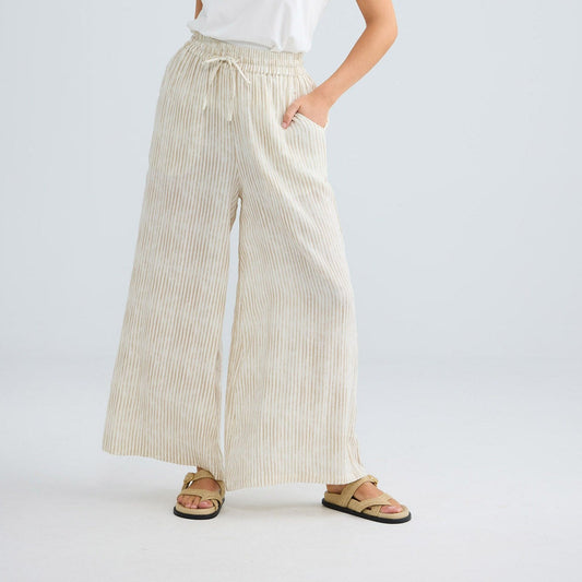 Freedom Pant - Natural Stripe