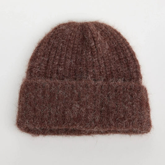 Andrea Beanie - Chocolate