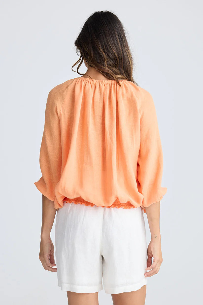 Seaside Top - Coral
