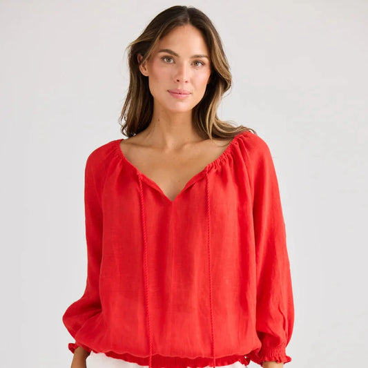 Seaside Top - Red