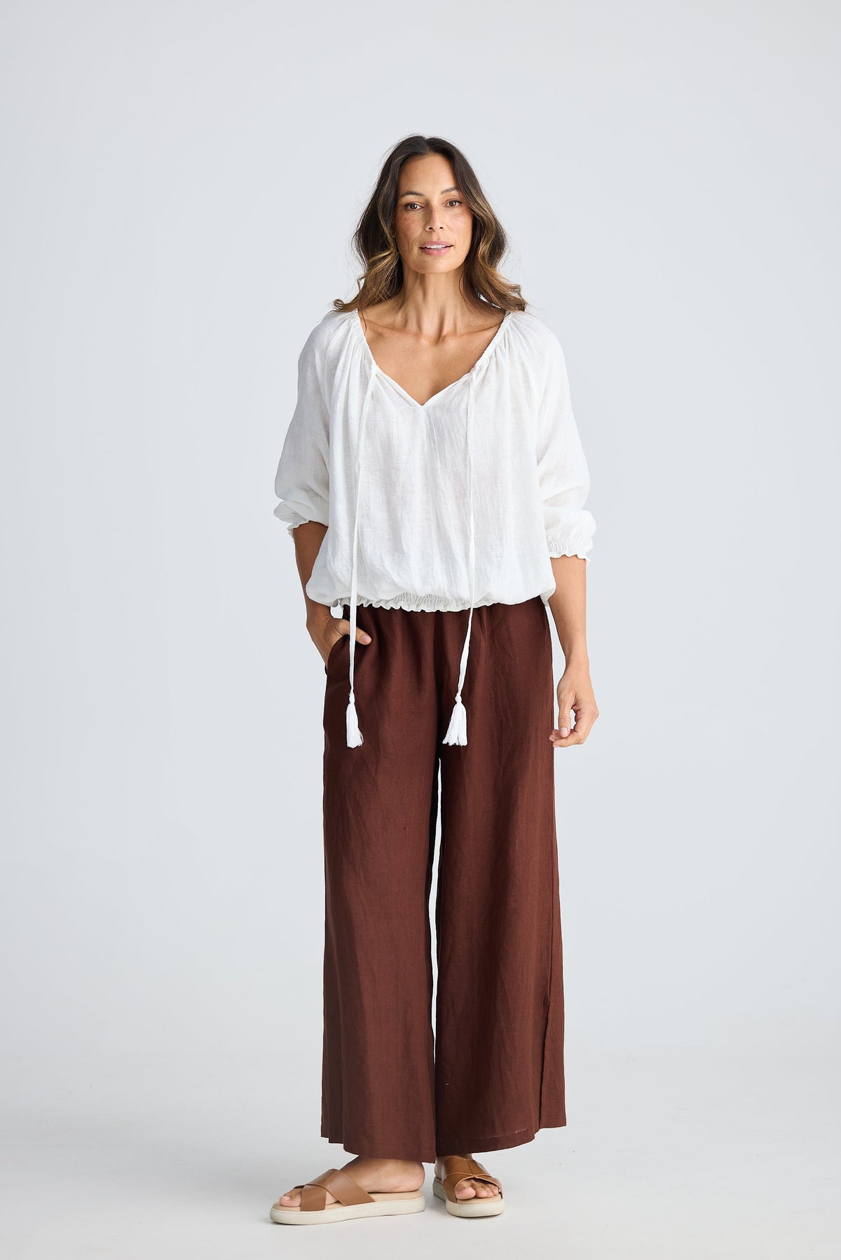 Seaside Top in White