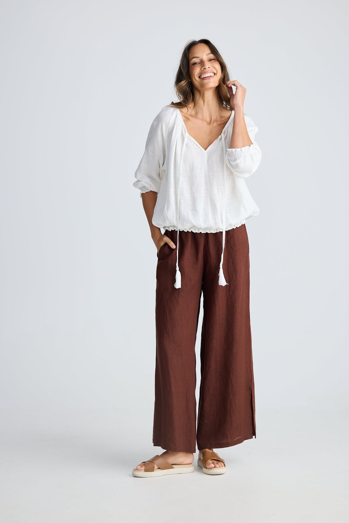 Seaside Top in White