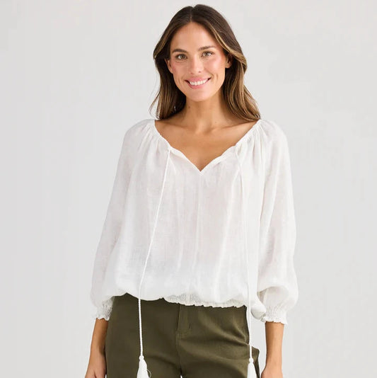 Seaside Top - White