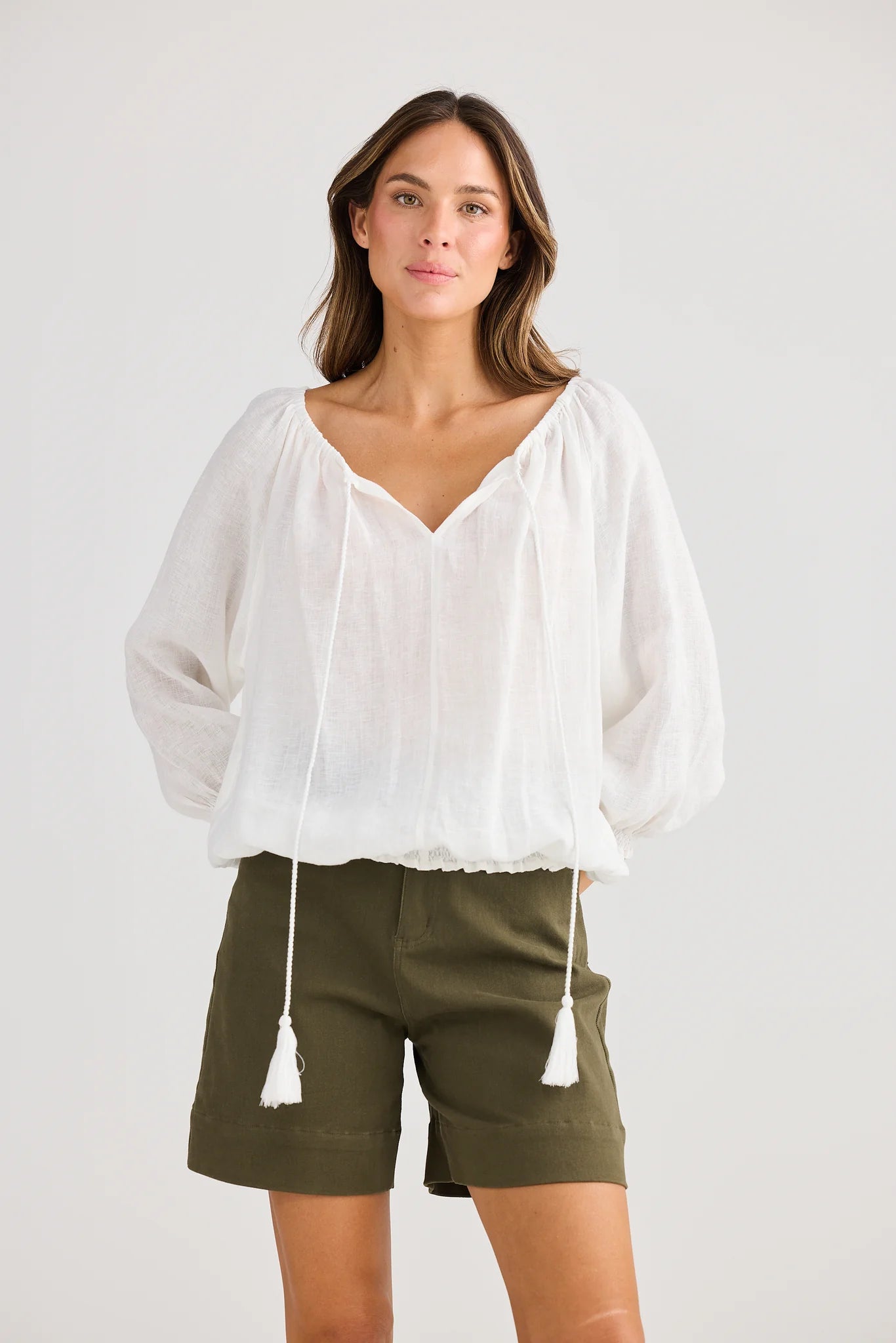Seaside Top - White