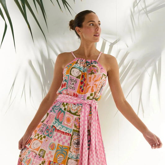 Pinata Dress - Sardinia Summer