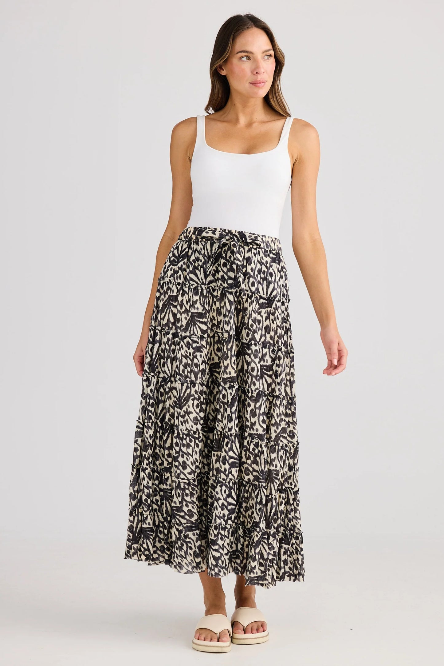 Vacation Skirt - Spring Fan