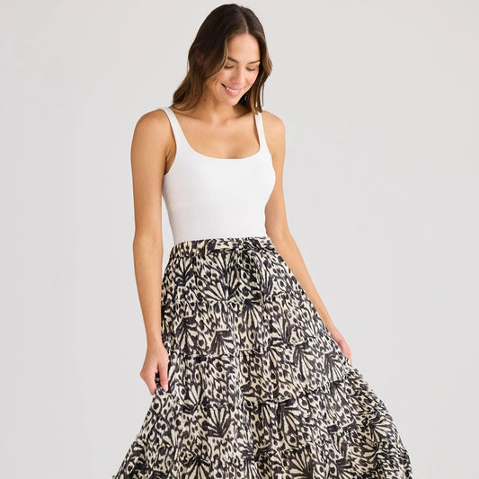 Vacation Skirt - Spring Fan