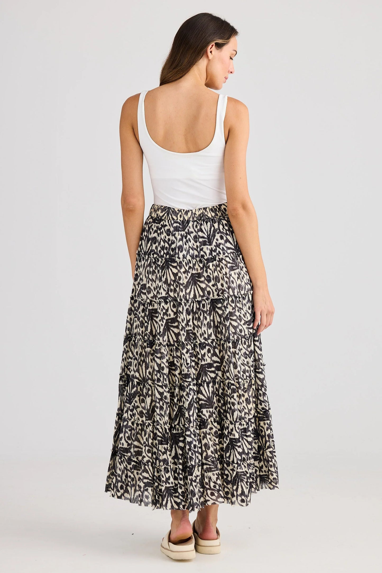 Vacation Skirt - Spring Fan