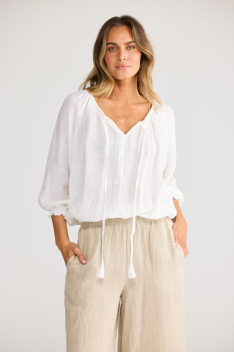 Seaside Top - White