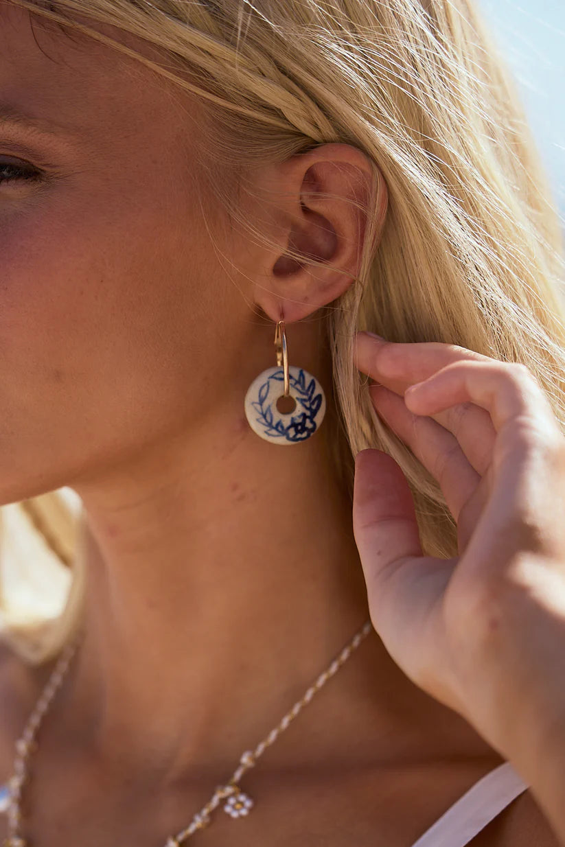 Sorrento Earrings - Blue