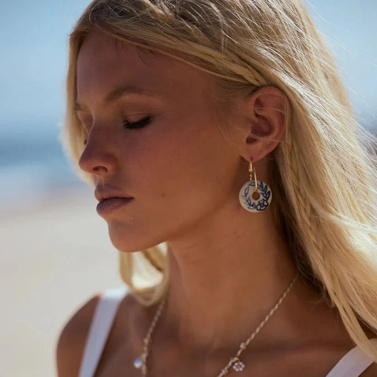 Sorrento Earrings - Blue