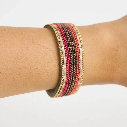 Xena Bracelet - Coral