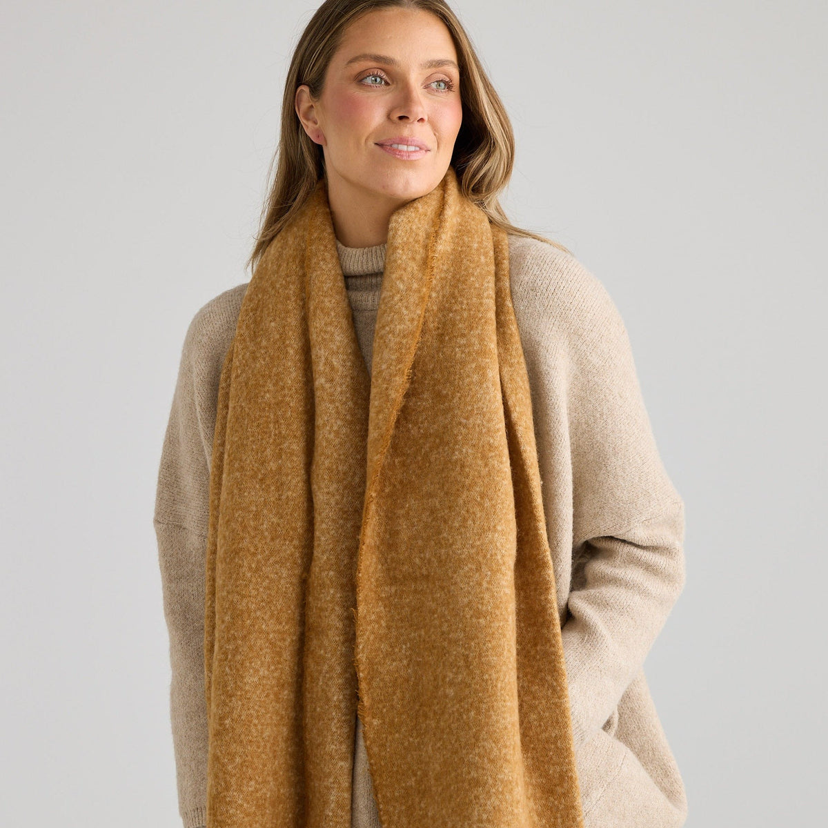 Houston Scarf - Camel