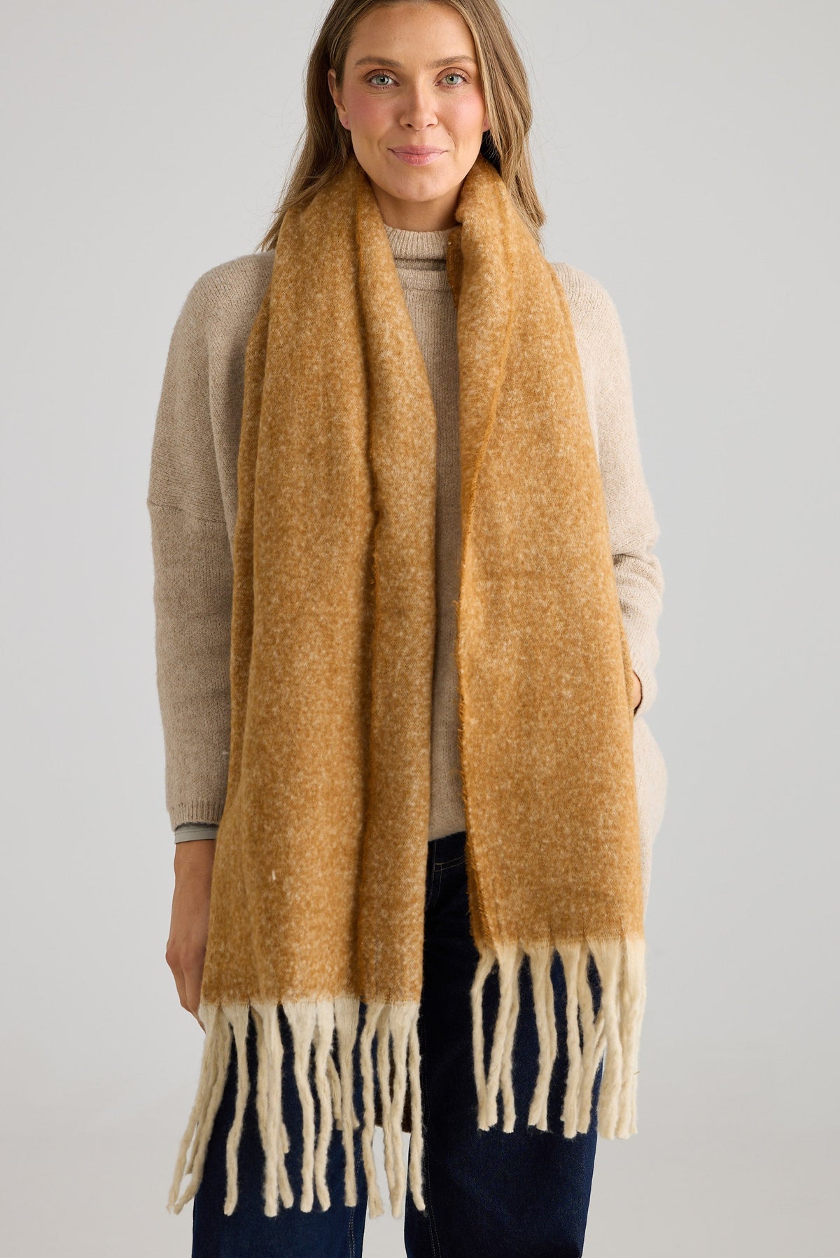 Houston Scarf - Camel