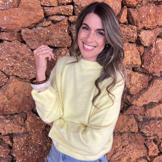 Georgia Jumper - Lemon