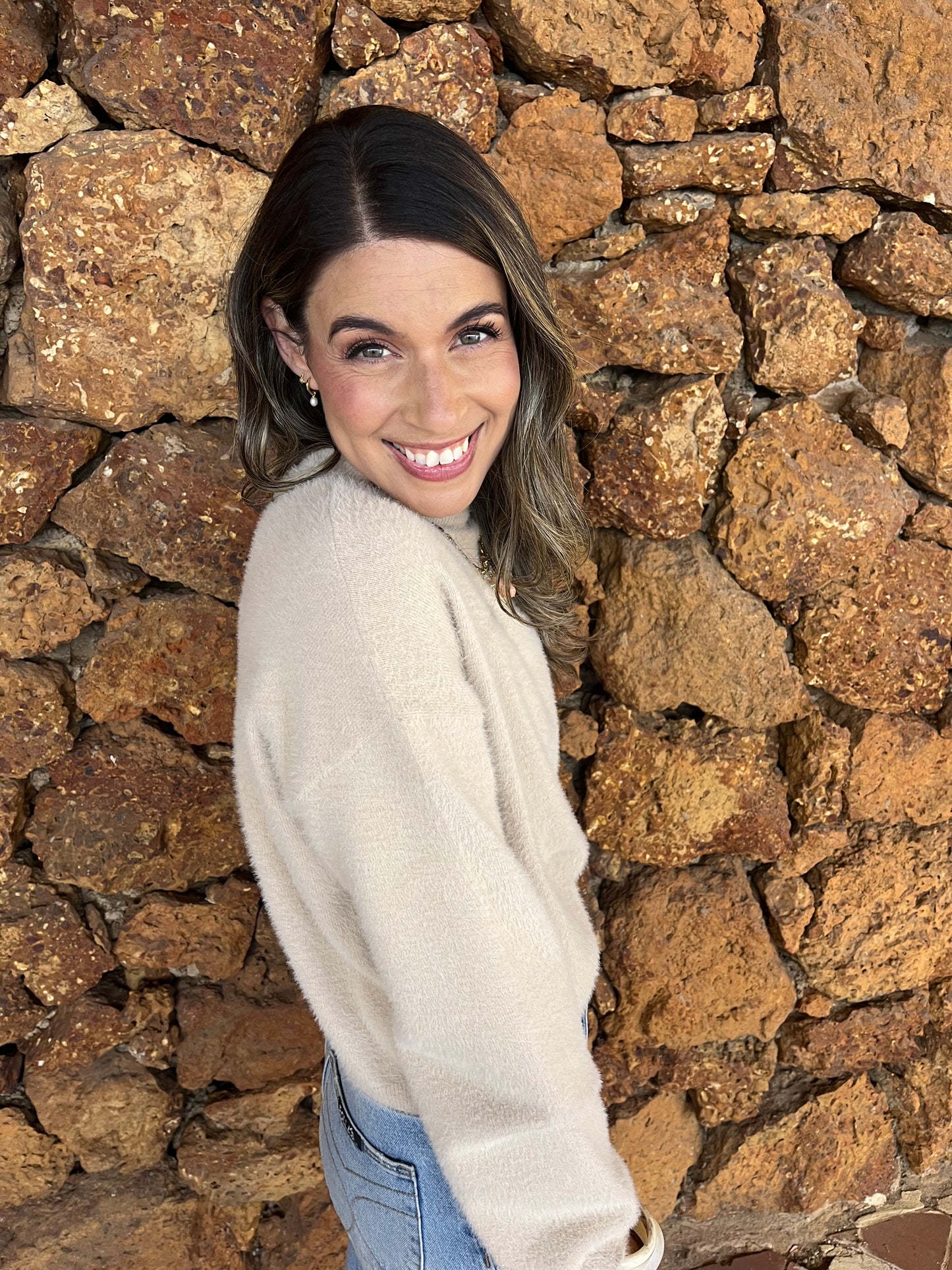 Georgia Jumper - Beige