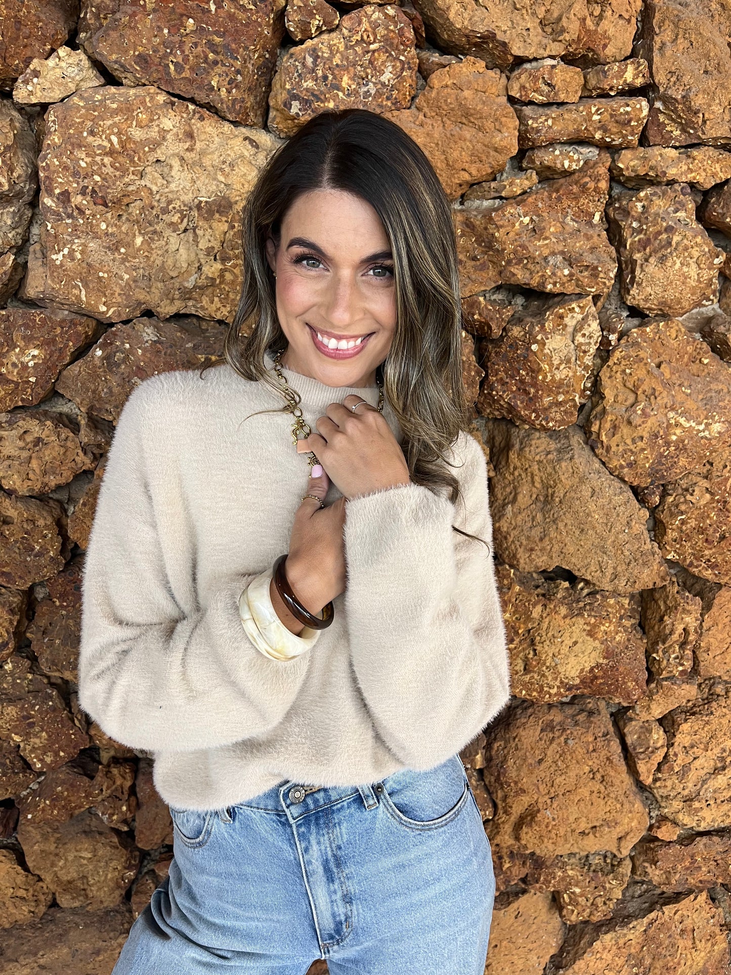 Georgia Jumper - Beige