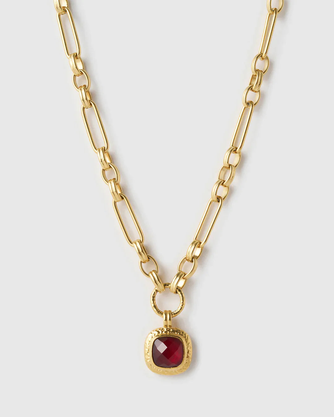 Mason Necklace - Ruby