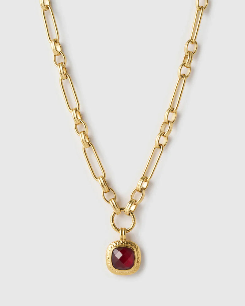 Mason Necklace - Ruby