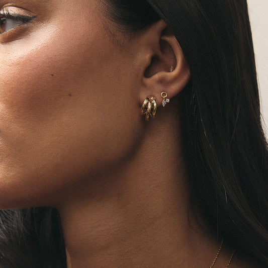 Avery Studs - Gold