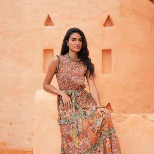 Juniper Dress - Meadow Weave